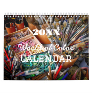 HAMbyWhiteGlove - Colourful Calendar