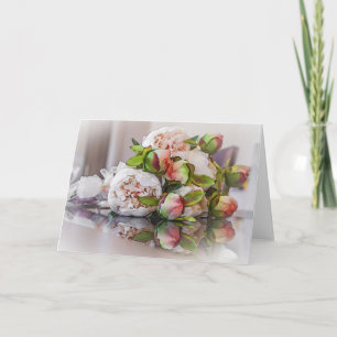 HAMbyWhiteGlove - Greeting Card - Peonies