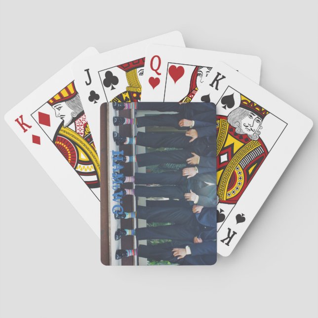 HAMbyWhiteGlove - Playing Cards - Men in Socks (Back)