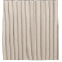 HAMbyWhiteGlove Shower Curtain - Fine Pale Stripe