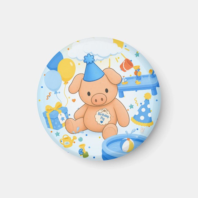 Hamhock's Splashtastic! Storybook Magnet (Front)