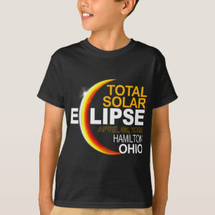 Hamilton 2024 Solar Eclipse 2024 040824 Eclipse  T-Shirt