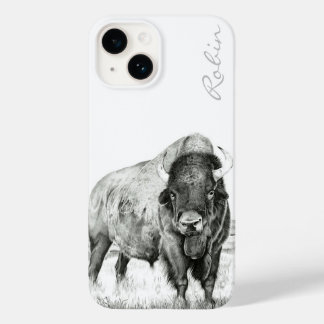 Hamilton ~ American Bison iPhone 14 Case