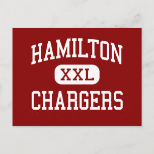 Hamilton - Chargers - Middle - Hamilton Montana Postcard