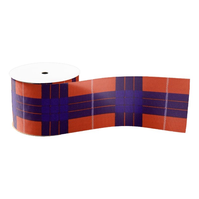 Hamilton clan Plaid Scottish tartan Grosgrain Ribbon (Spool)