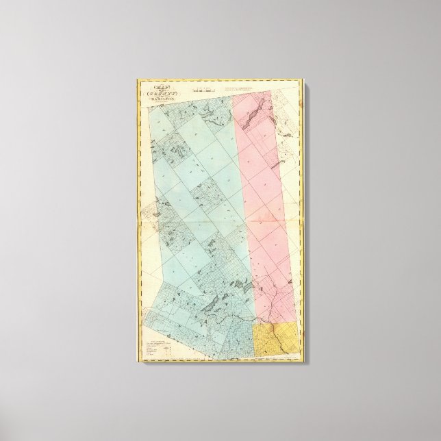 Hamilton County Canvas Print (Front)
