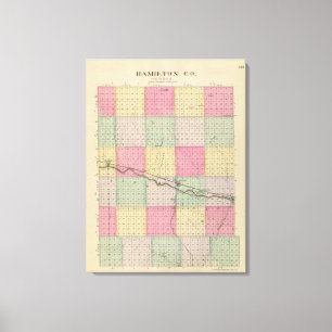 Hamilton County, Kansas Canvas Print