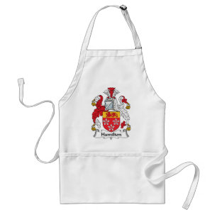 Hamilton Family Crest Standard Apron