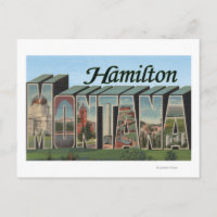 Hamilton, Montana - Large Letter Scenes