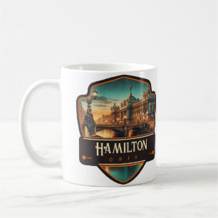 Hamilton, Ohio   Vintage Coffee Mug