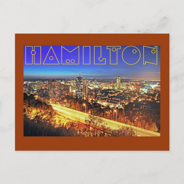 Hamilton, Ontario, Canada Postcard (Front)