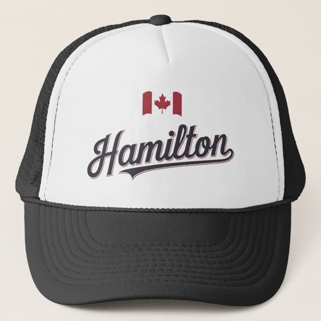 Hamilton Ontario Canada  Trucker Hat (Front)