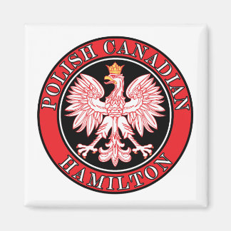 Hamilton Polish Canadian Eagle Magnet