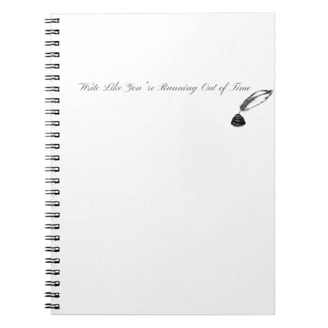 Hamilton Running Out of Time Journal (Front)