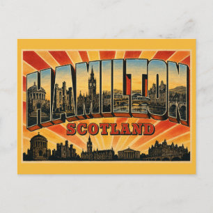 Hamilton Scotland Mausoleum Postcard