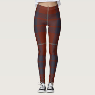 Hamilton Tartan Clan Plaid Leggings