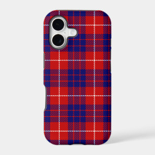 Hamilton tartan red blue purple plaid
