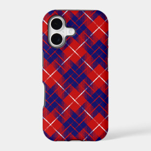 Hamilton tartan red blue purple plaid