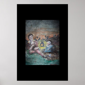 Hamlet in the Graveyard Poster