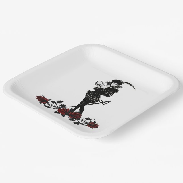 Hamlet   paper plate (Angled)