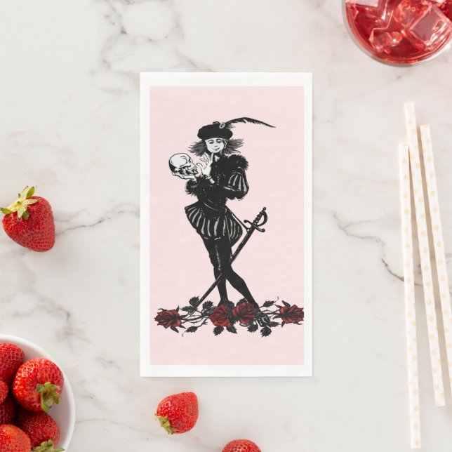 Hamlet Pink  Napkin (Insitu)