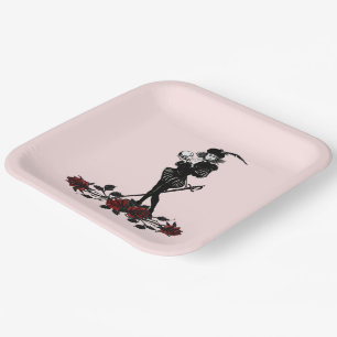 Hamlet Pink Paper Plate