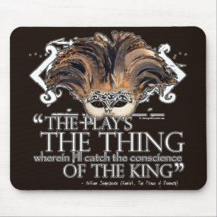 Hamlet Play Quote Mouse Mat