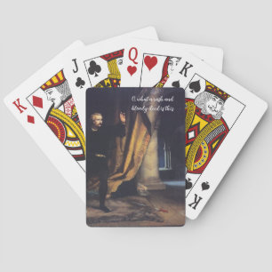 Hamlet-Polonius Playing Cards