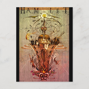 'Hamlet' postcard