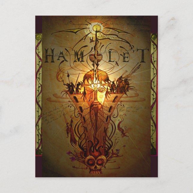 'Hamlet' postcard (Front)
