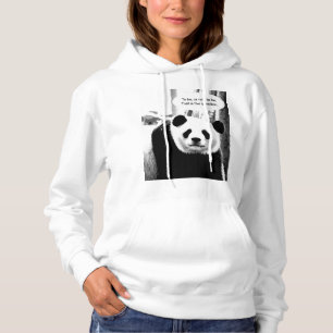 Hamlet Quote Panda Bear Elegant Womens Modern Hoodie