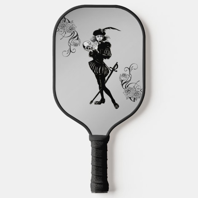 Hamlet Silver Pickleball Paddle (Front)