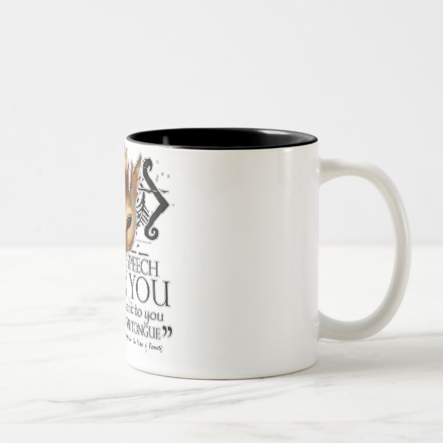 Hamlet "Speak the speech ..." Two-Tone Coffee Mug (Right)