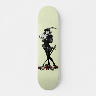 Hamlet The Bard Lime Green  Skateboard