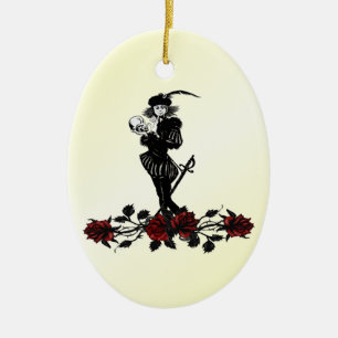 Hamlet Yellow Ceramic Tree Decoration