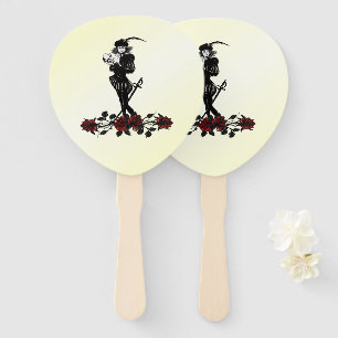 Hamlet Yellow Hand Fan