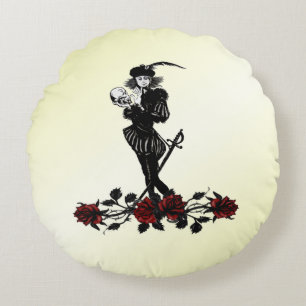 Hamlet Yellow Round Cushion