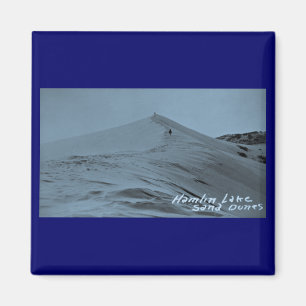 Hamlin Lake Sand Dunes, Michigan Magnet