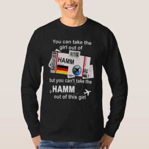 Hamm Boarding Pass - Hamm Girl - Hamm T-Shirt