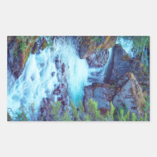 Hamma Hamma Creek Rectangular Sticker