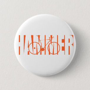 Hammer 6 Cm Round Badge