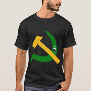 Hammer and Pickle Sticker T-Shirt