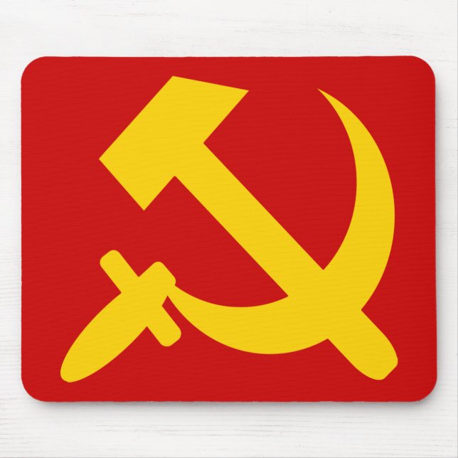 HAMMER AND SICKLE 1 MOUSE MAT (Front)