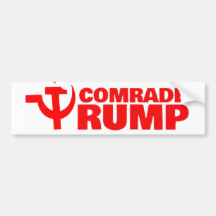 Hammer and sickle "Donald Trump" Bumper Sticker