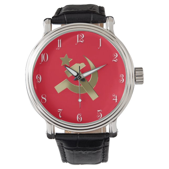 Hammer and sickle watch (Front)