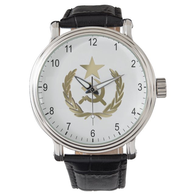 Hammer and sickle watch (Front)