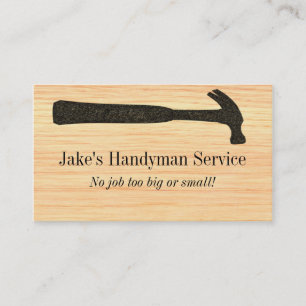 Hammer Construction Business Card