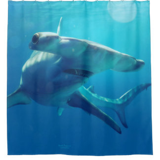 Hammer Head Shower Curtain
