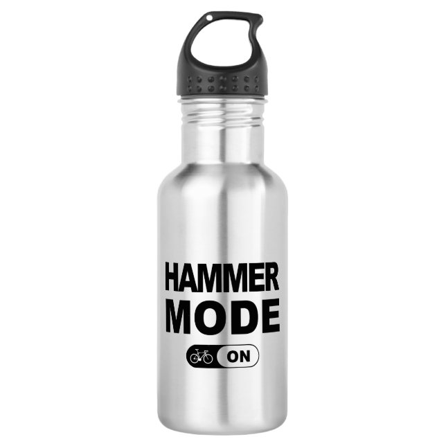 Hammer Mode On 532 Ml Water Bottle (Front)