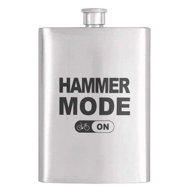 Hammer Mode On Hip Flask (Front)